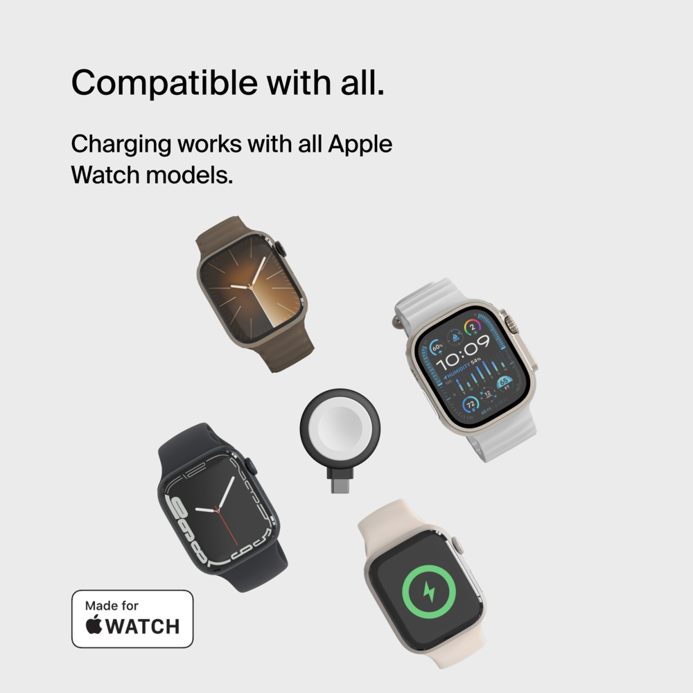 BoostCharge Portable USB C Apple Watch Charger Belkin US