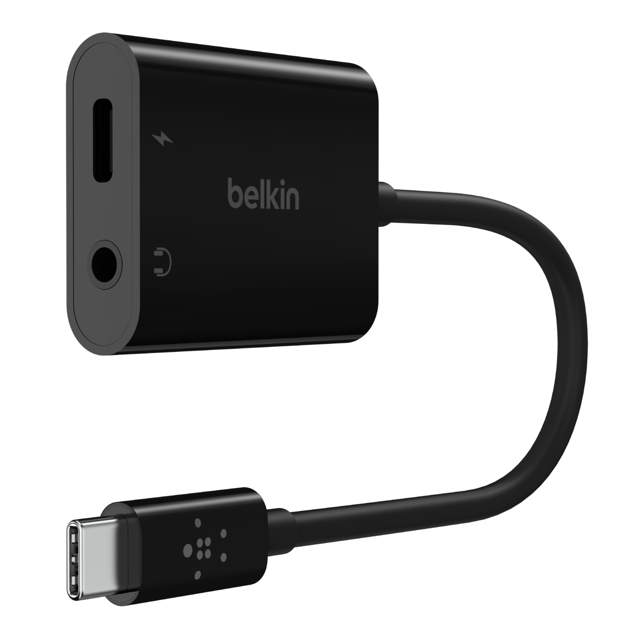 girasol Empuje Redondear a la baja RockStar� 3.5mm Audio + USB-C� Charge Adapter | Belkin | Belkin: US