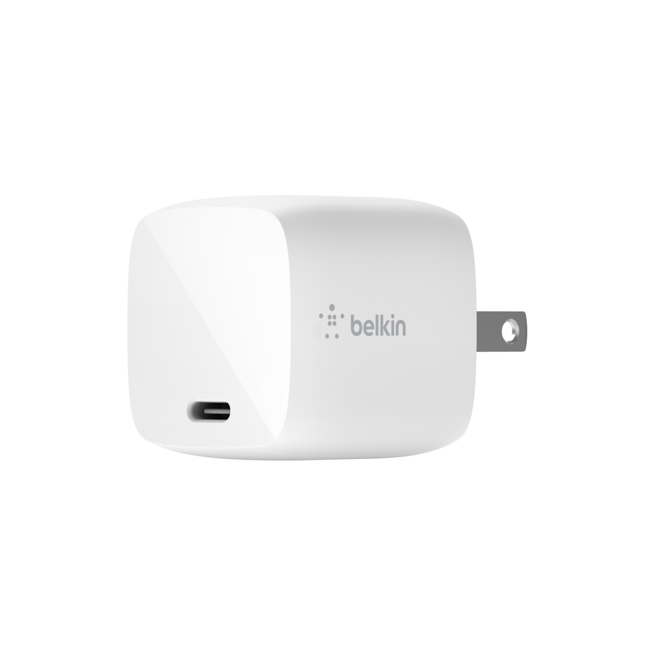 Cargador USB Belkin Playa 30W USB + USB-C White para Casa - PP0002VFC2