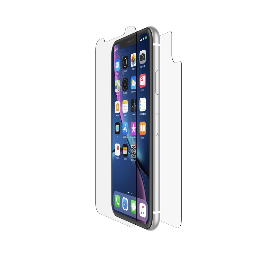 InvisiGlass™ Ultra Front and Back Protection for iPhone XR