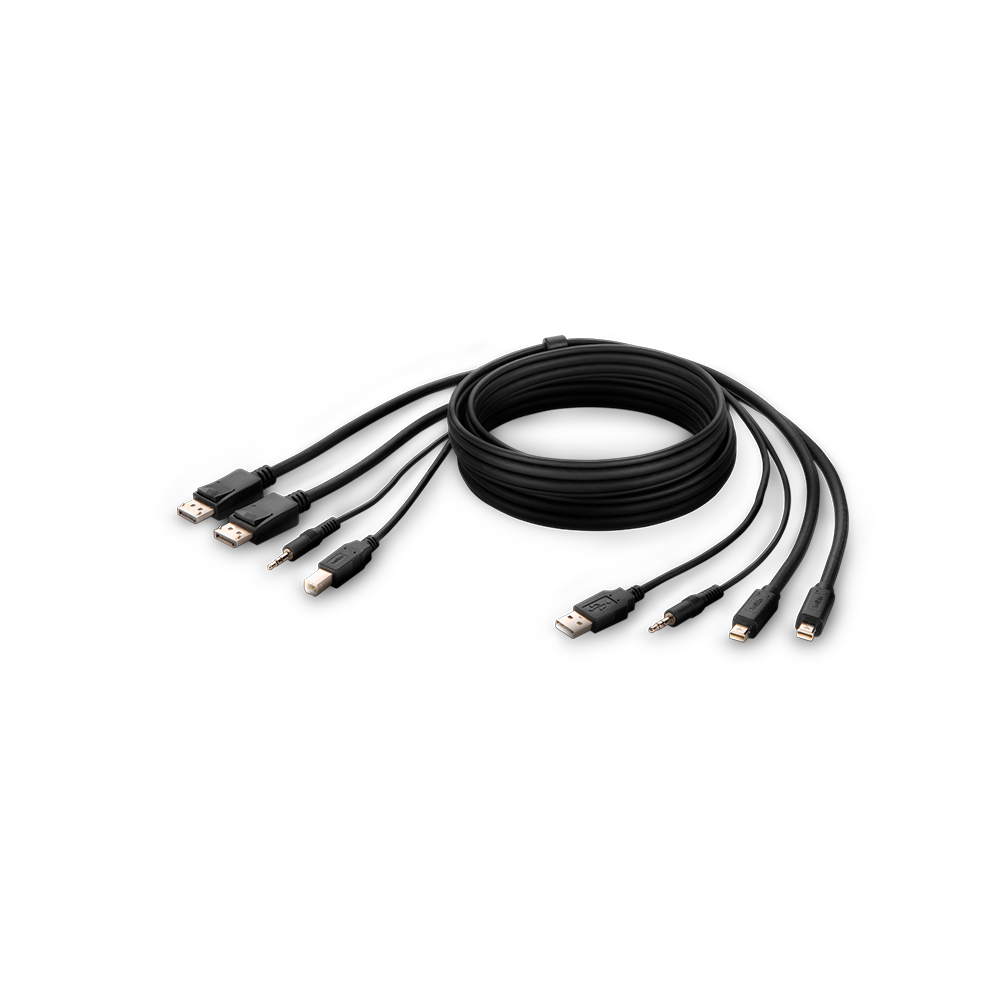 TAA 2 MDP t to DP USB AUD CBL VID M M USB A B 10 Belkin US