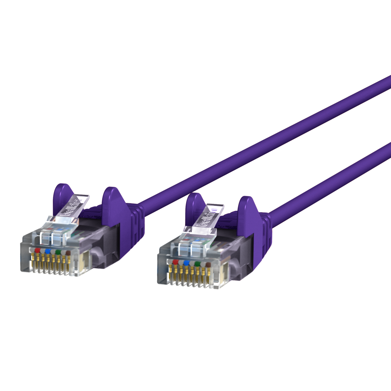 CAT6 Slim Gigabit Snagless UTP Ethernet Cable | Belkin, Purple