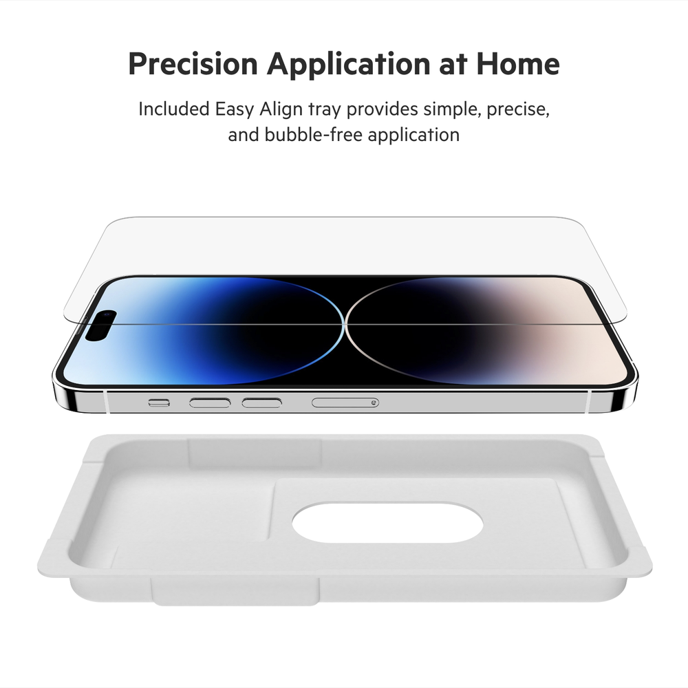 Shop UltraGlass Treated Screen Protector for iPhone 14 Pro Max Belkin US