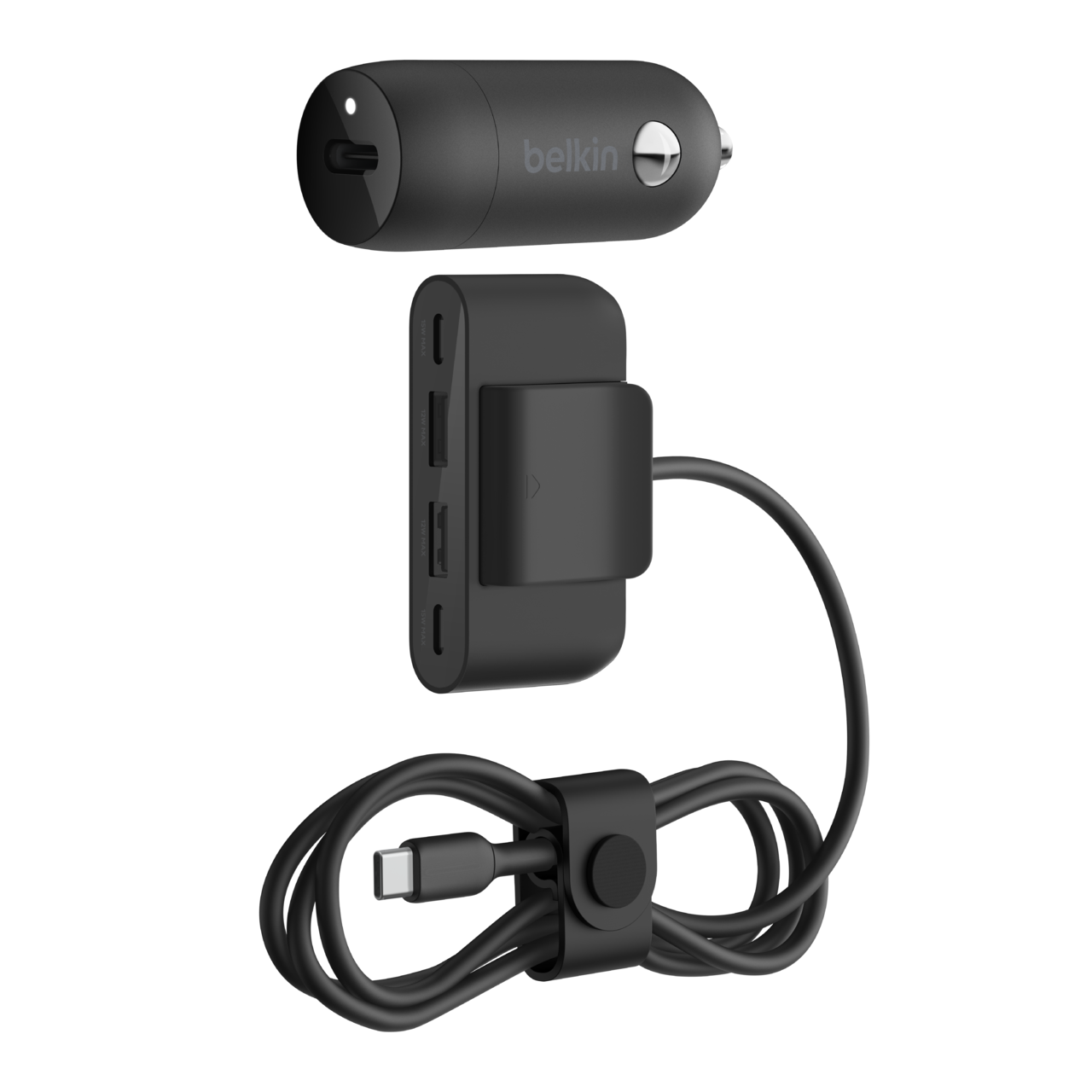 Chargeur Voiture USB et USB C 30W