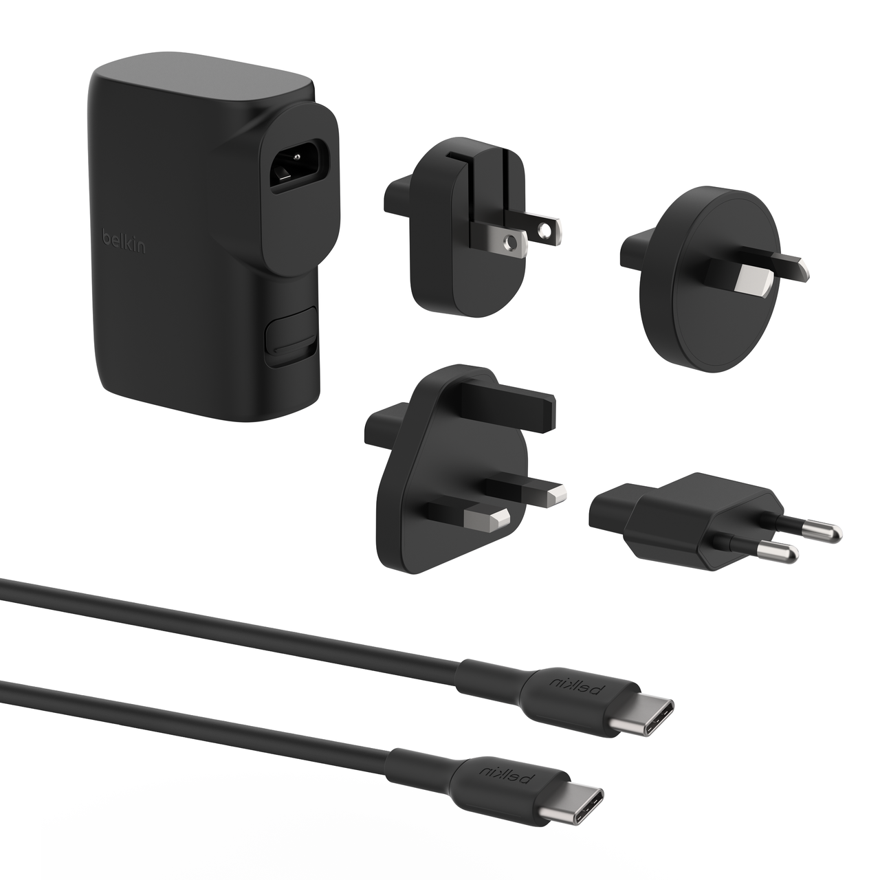 BoostCharge Hybrid Wall Charger 25W + Power Bank 5K + Travel Adapter ...
