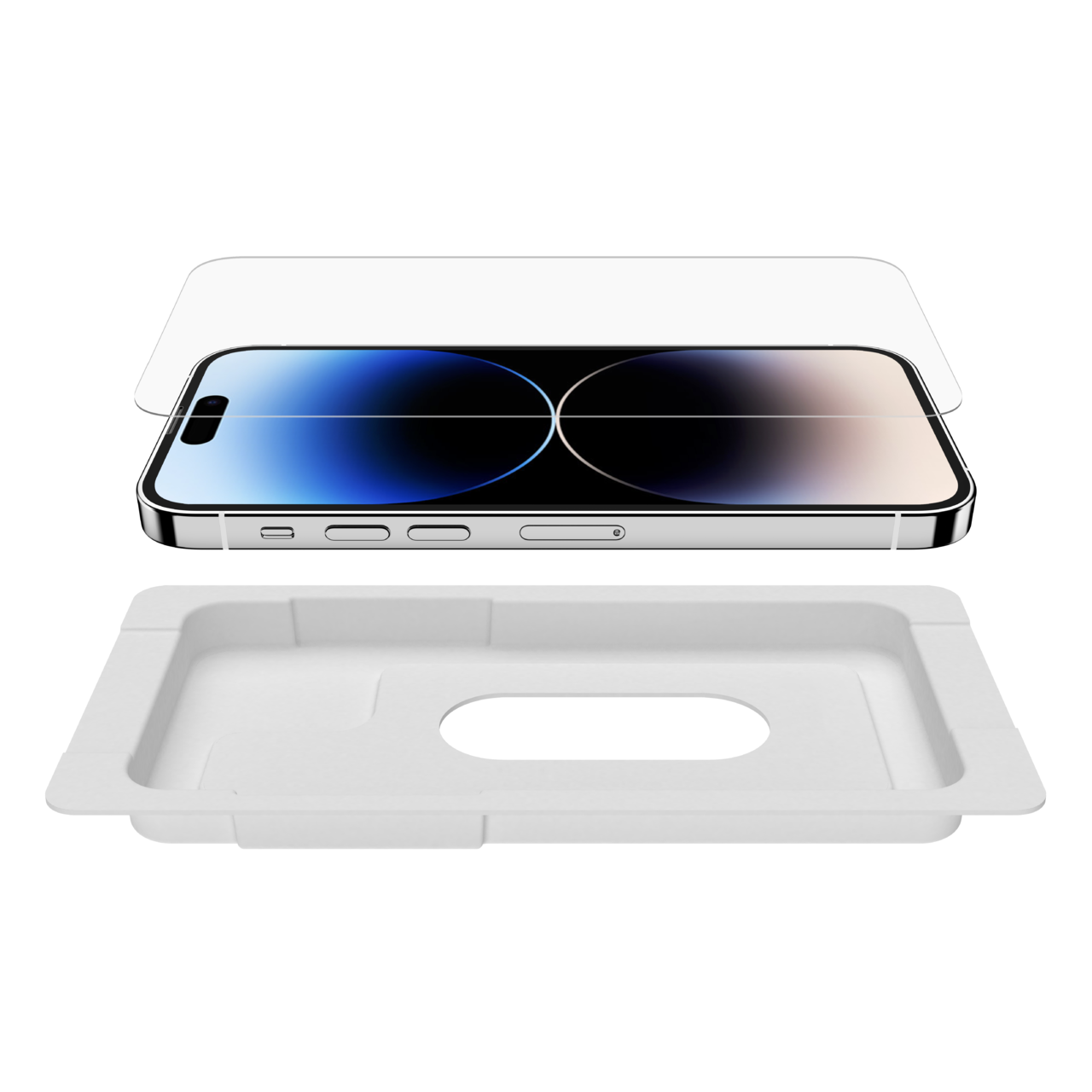 Shop UltraGlass Treated Screen Protector for iPhone 14 Pro Belkin US