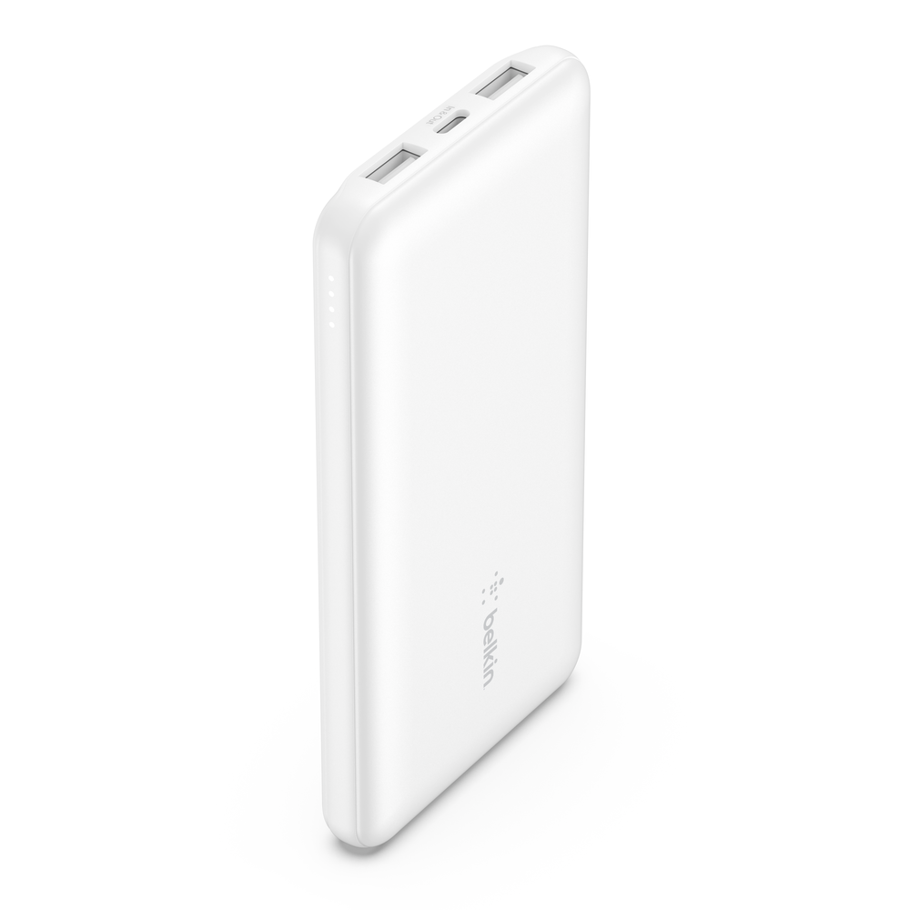 Belkin BoostCharge Power Bank 10K, White