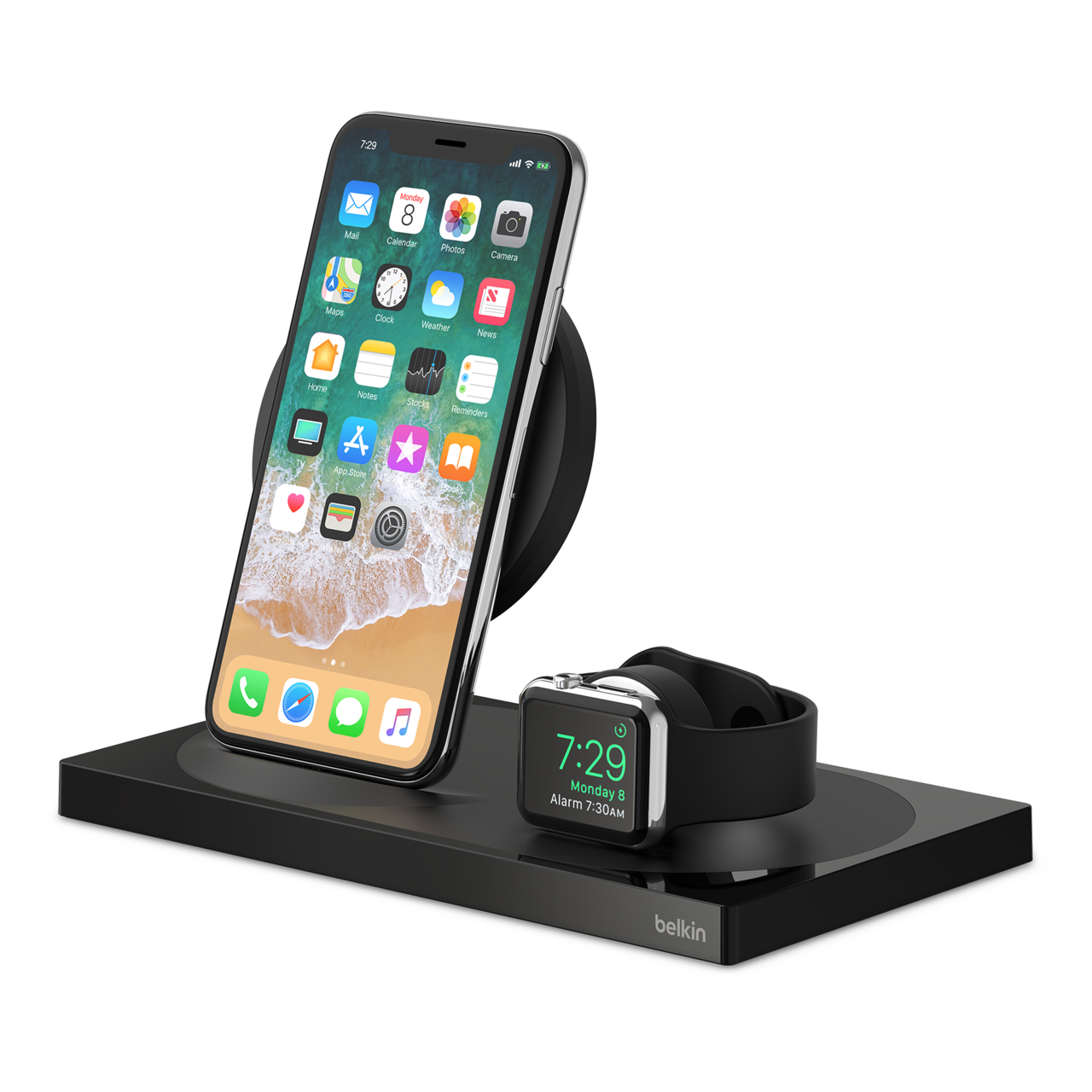 Certified Refurbished 3 in 1 Wireless Charging Pad Apple Watch