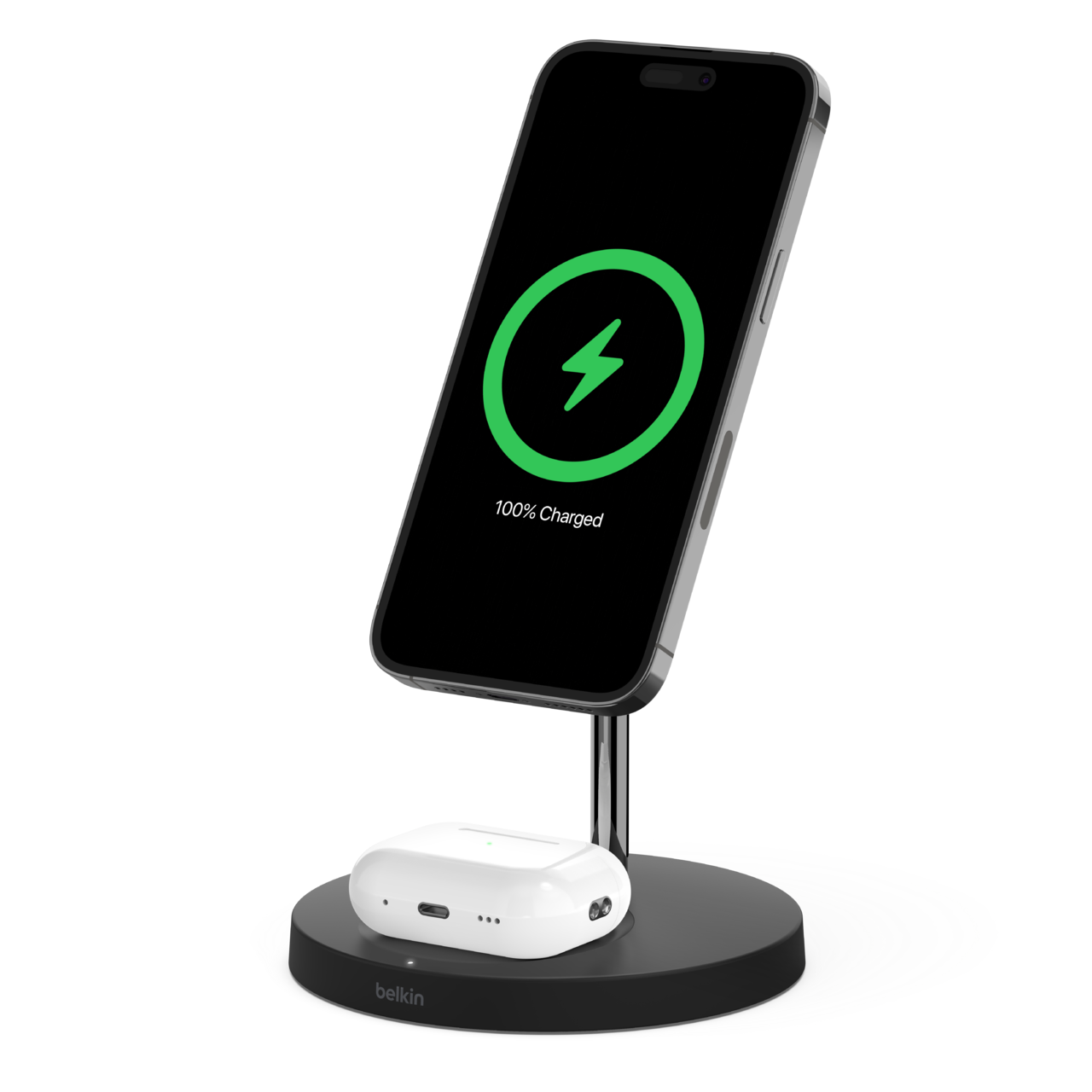 ergens bij betrokken zijn zonlicht dienblad 2-in-1 Wireless MagSafe Charger for iPhone | Belkin | Belkin: US