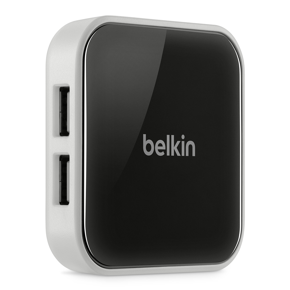 Ren og skær mode Vær modløs 4-Port USB-A Powered Desktop Hub, USB Adapter | Belkin