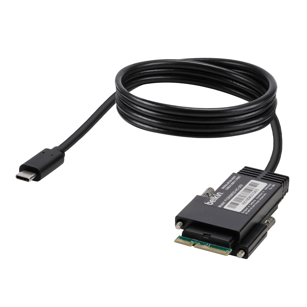Modular USB-C Dual- and Single-Head Host Cable 3 ft.