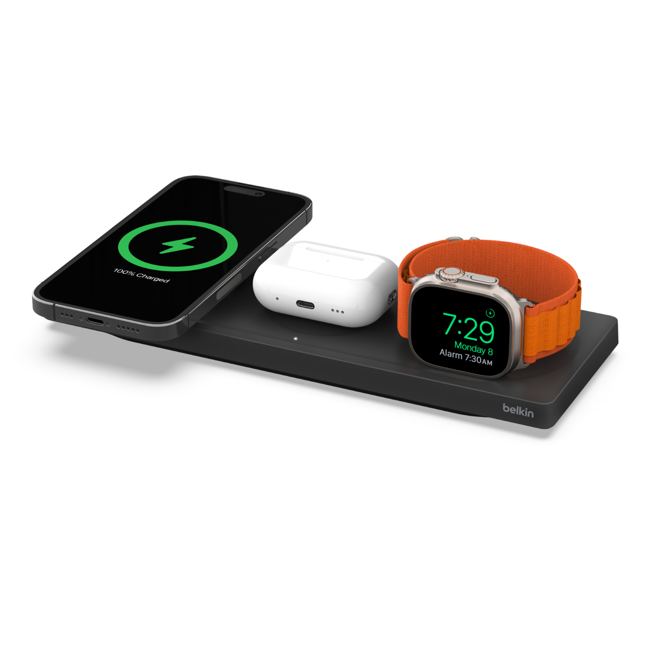 belkin BOOST↑CHARGE 3-in-1 ワイヤレス充電ドック