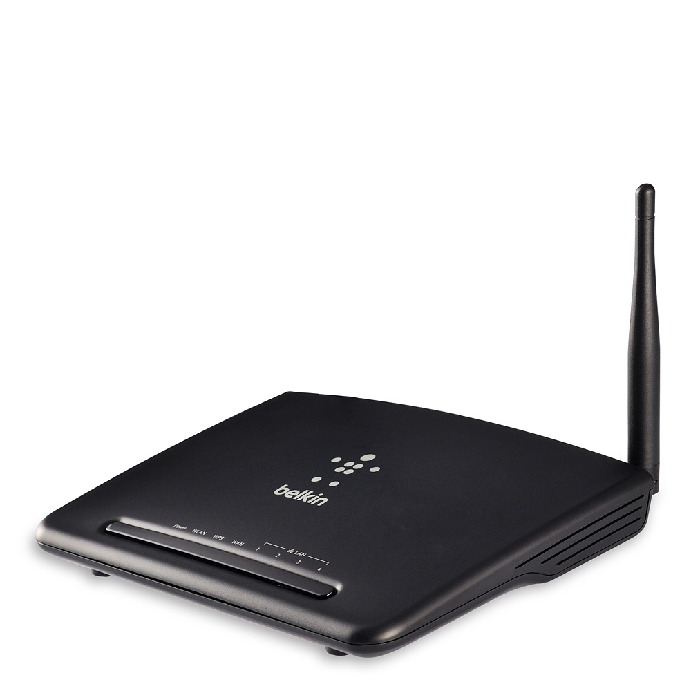 Belkin G54/N150 Wi-Fi N Routeur 4 ports * 