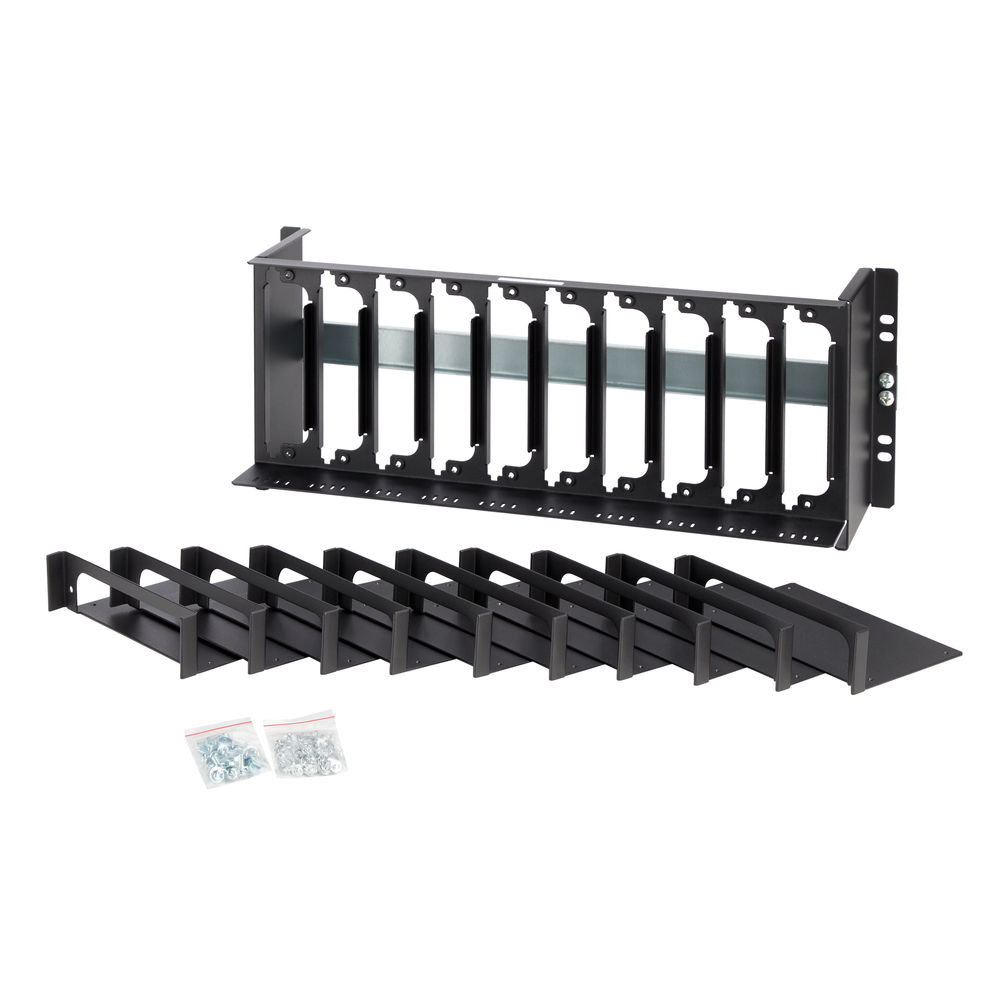 Extender Rack Kit for 10 Units with Mounting Plates and Screws