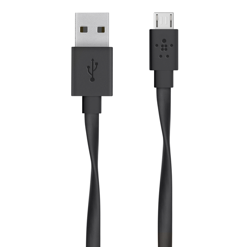Flat Micro-USB  to USB-A Cable