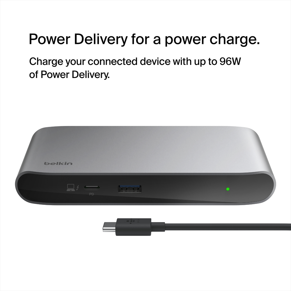 Thunderbolt 4 5-in-1 USB-C Docking Station | Belkin US
