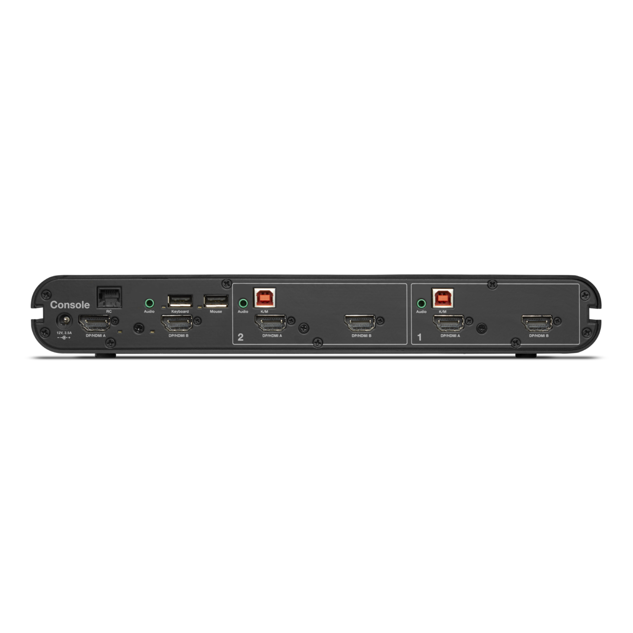 Universal Secure KVM Switch, 2Port Dual Head No CAC Belkin Belkin IT