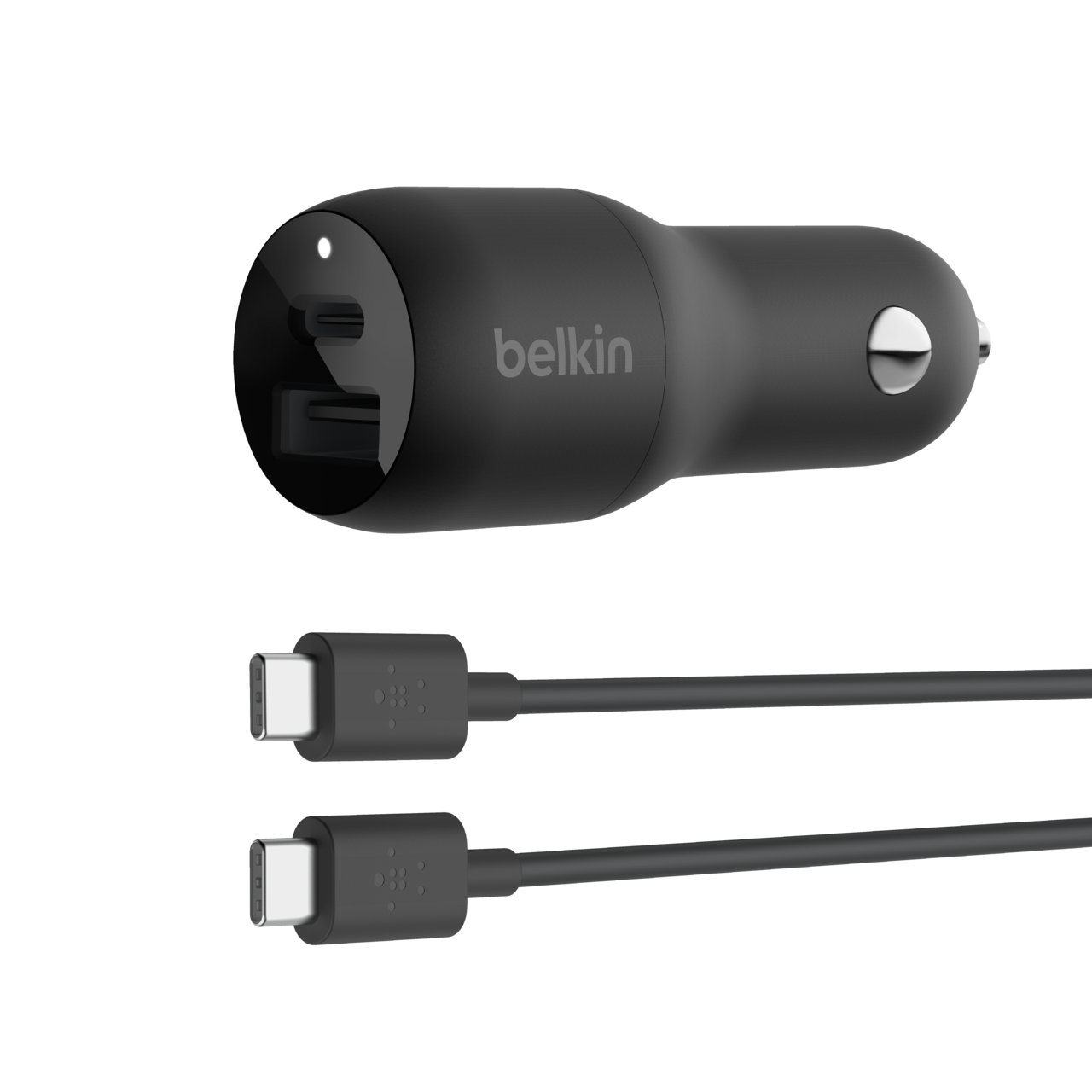 Belkin - BOOST↑CHARGE™ Chargeur secteur USB-C® PD 3.0 avec PPS (30 W) et  câble USB-C® avec connecteur Lightning