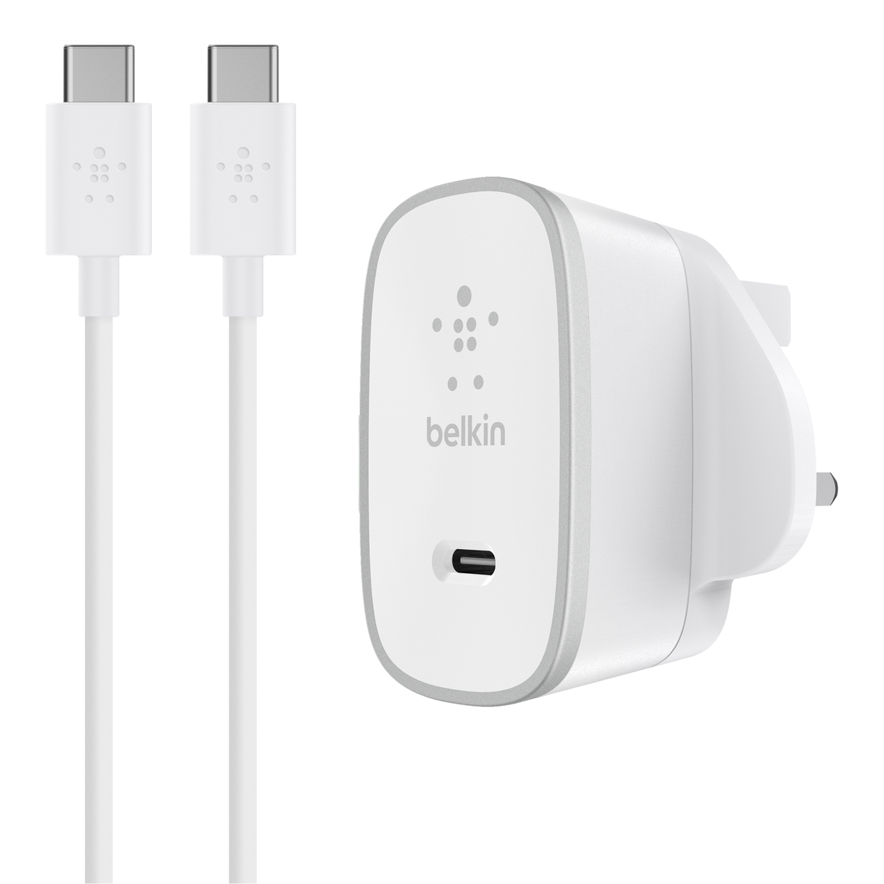 Belkin USB-C Home Charger + USB-C to USB-C Cable