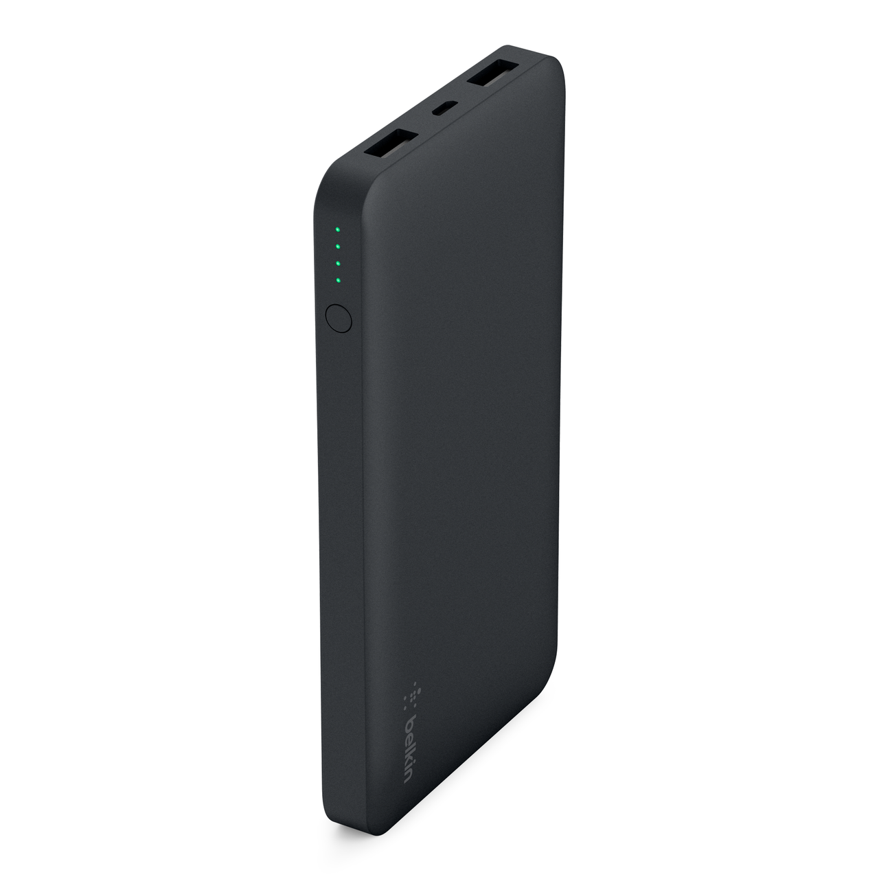  Belkin Pocket Power 10K Power Bank (Portable Charger for  iPhone, Samsung Galaxy, Google Pixel 3 , Apple Watch and more), Black,  10,000mAh (F7U020btBLK) : Cell Phones & Accessories