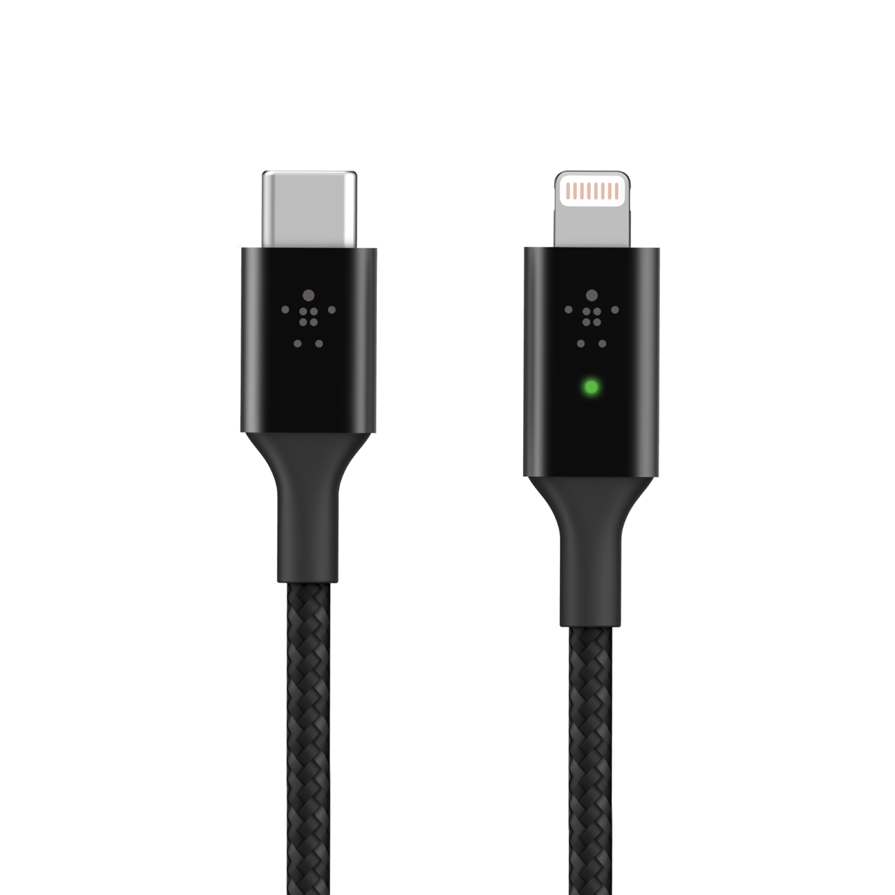 Câble USB-C vers Lightning, LED intelligente, 1,2 m