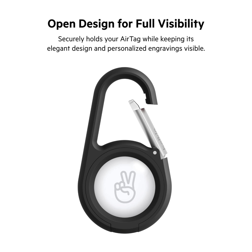 Belkin MSC008BTBK Premium Secure Holder w Carabiner Black