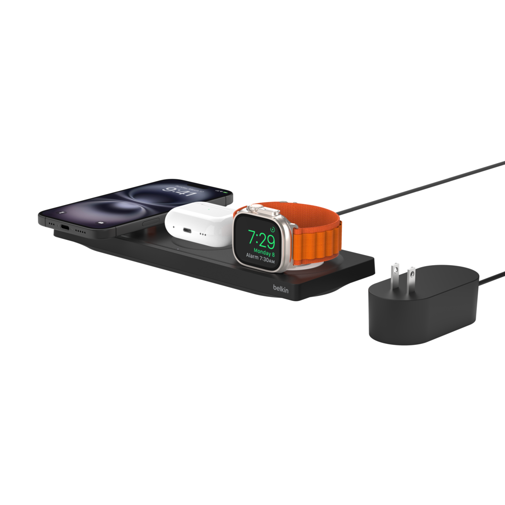 3-in-1 Apple MagSafe Wireless Charger Pad | Belkin US