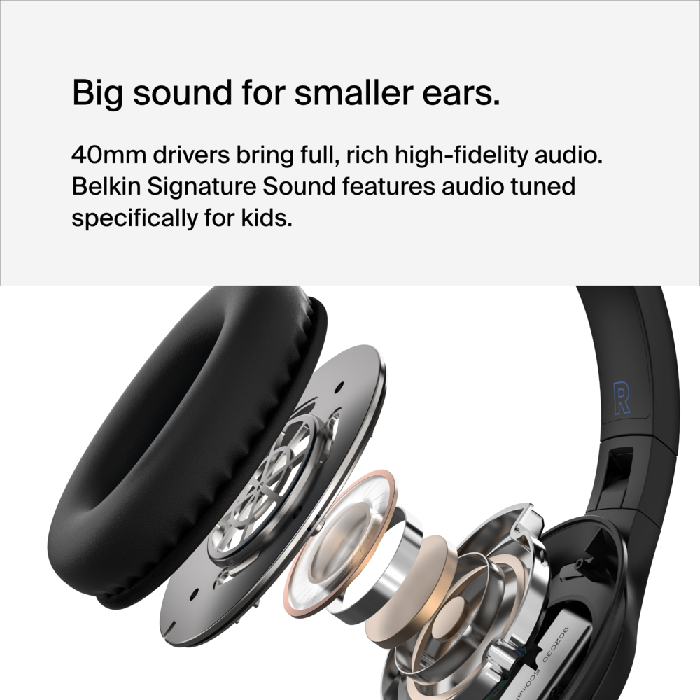 Wireless Over Ear Headset for Kids