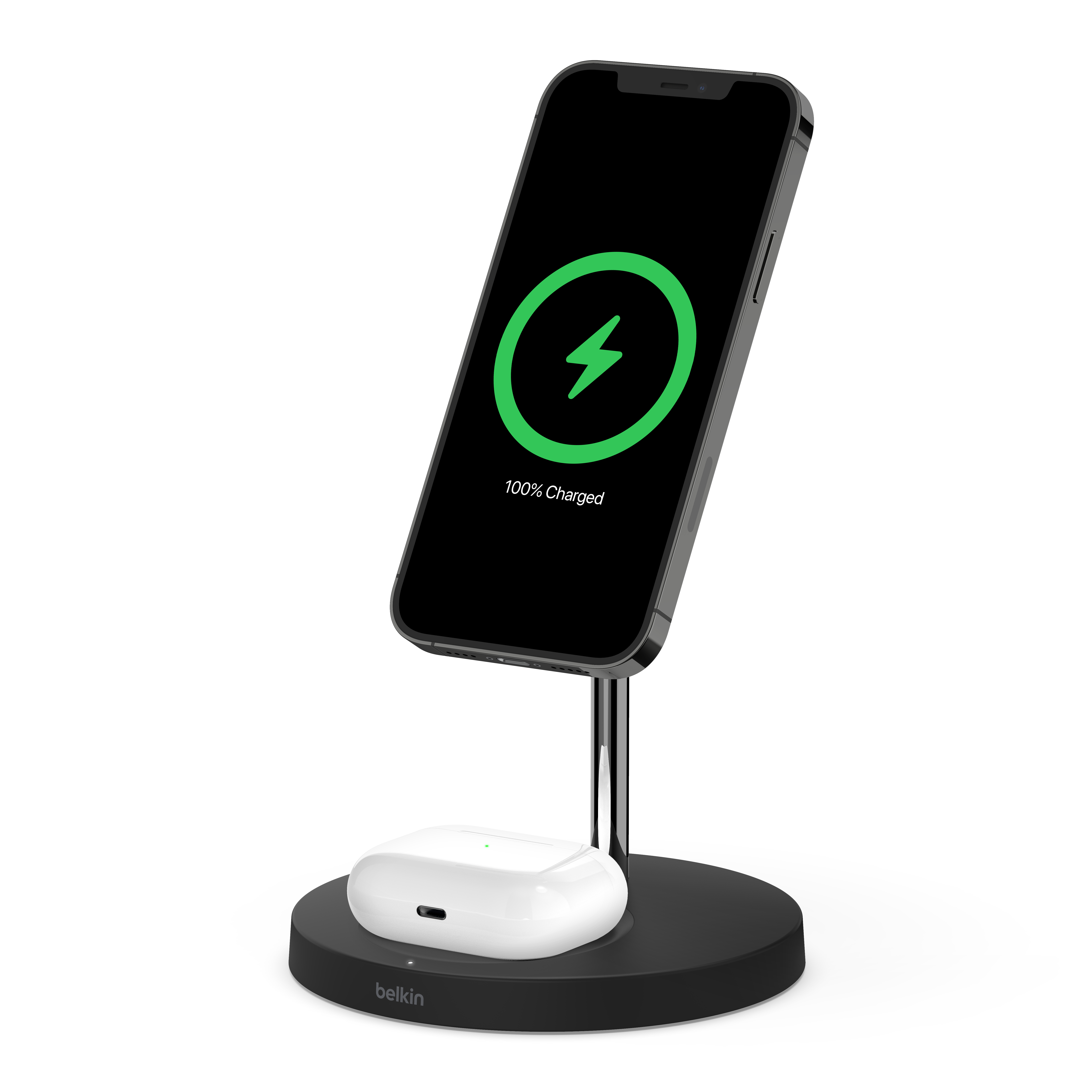 2-in-1 MagSafe Wireless Magnetic Charging Stand