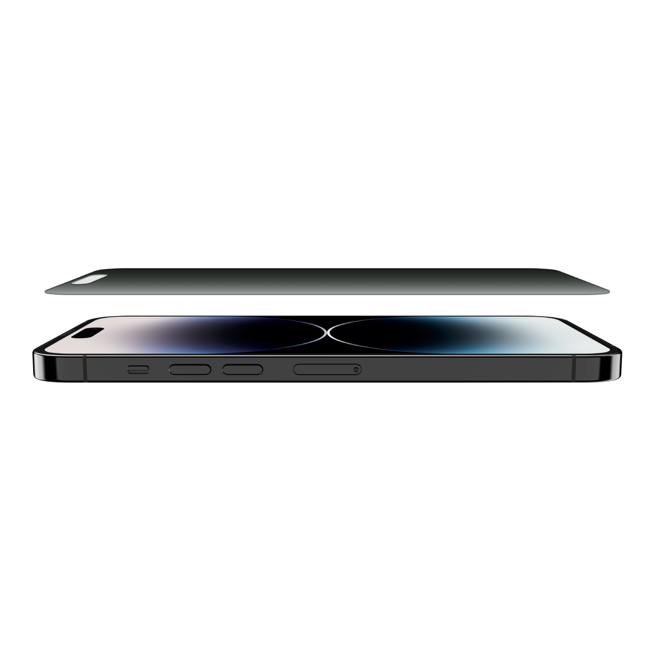 ScreenForce TemperedGlass Privacy Treated Screen Protector for iPhone