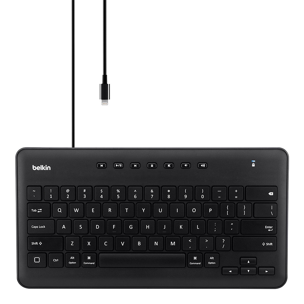 Belkin Secure Wired Keyboard for iPad with Lightning� Connector