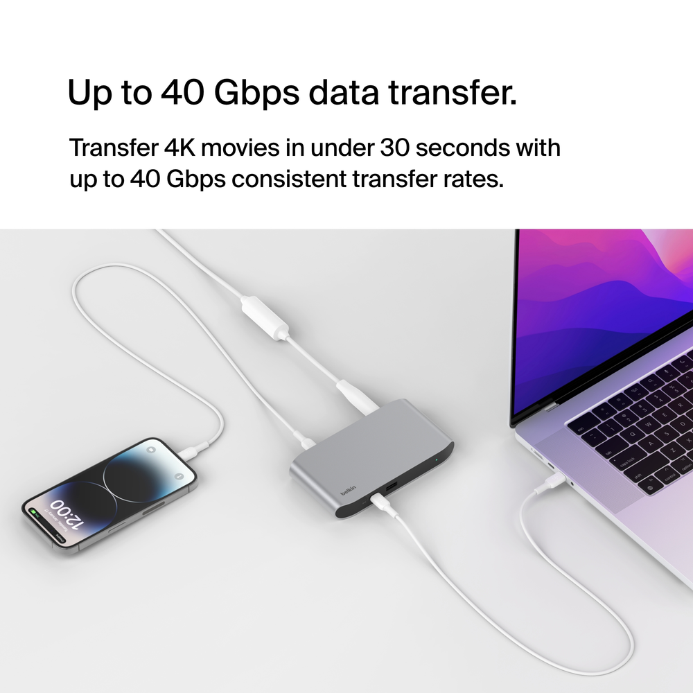 Belkin Thunderbolt 4 5-in-1 コアハブ Belkin Thunderbolt 4 5-in-1 コアハブ