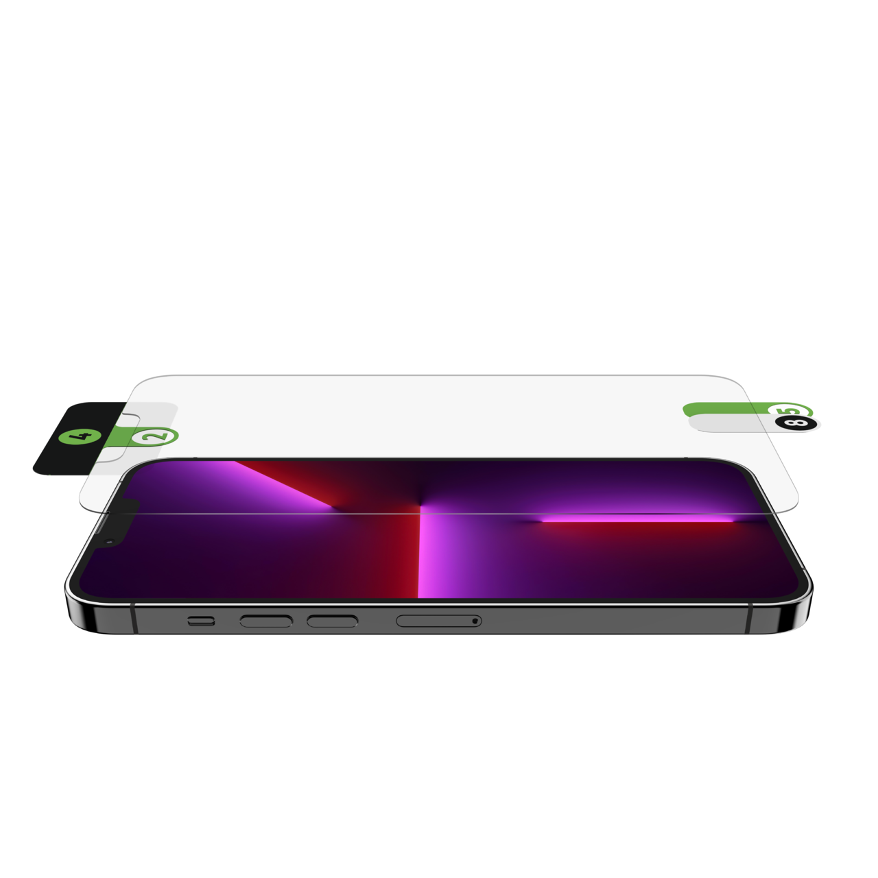 UltraGlass Treated Screen Protector for iPhone 14 and iPhone 13