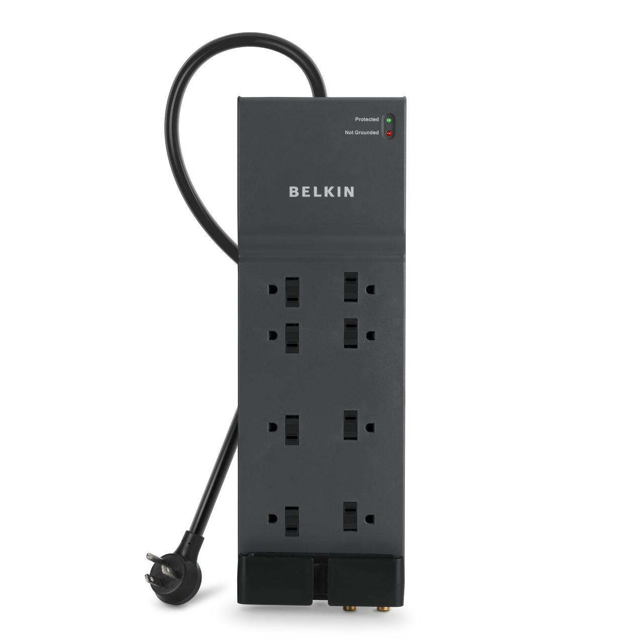 Power Gear 8 Outlet Power Strip Surge Protector 7 ft Extension Cord