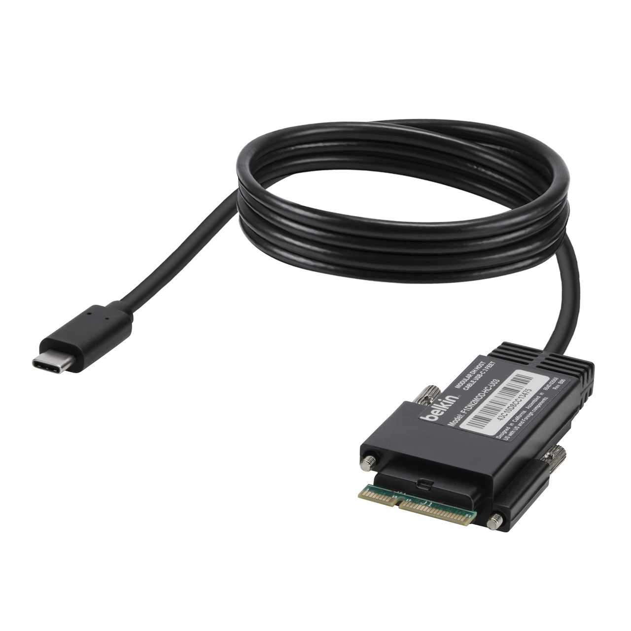 Dual USBC Host to Modular KVM Host Cable Belkin
