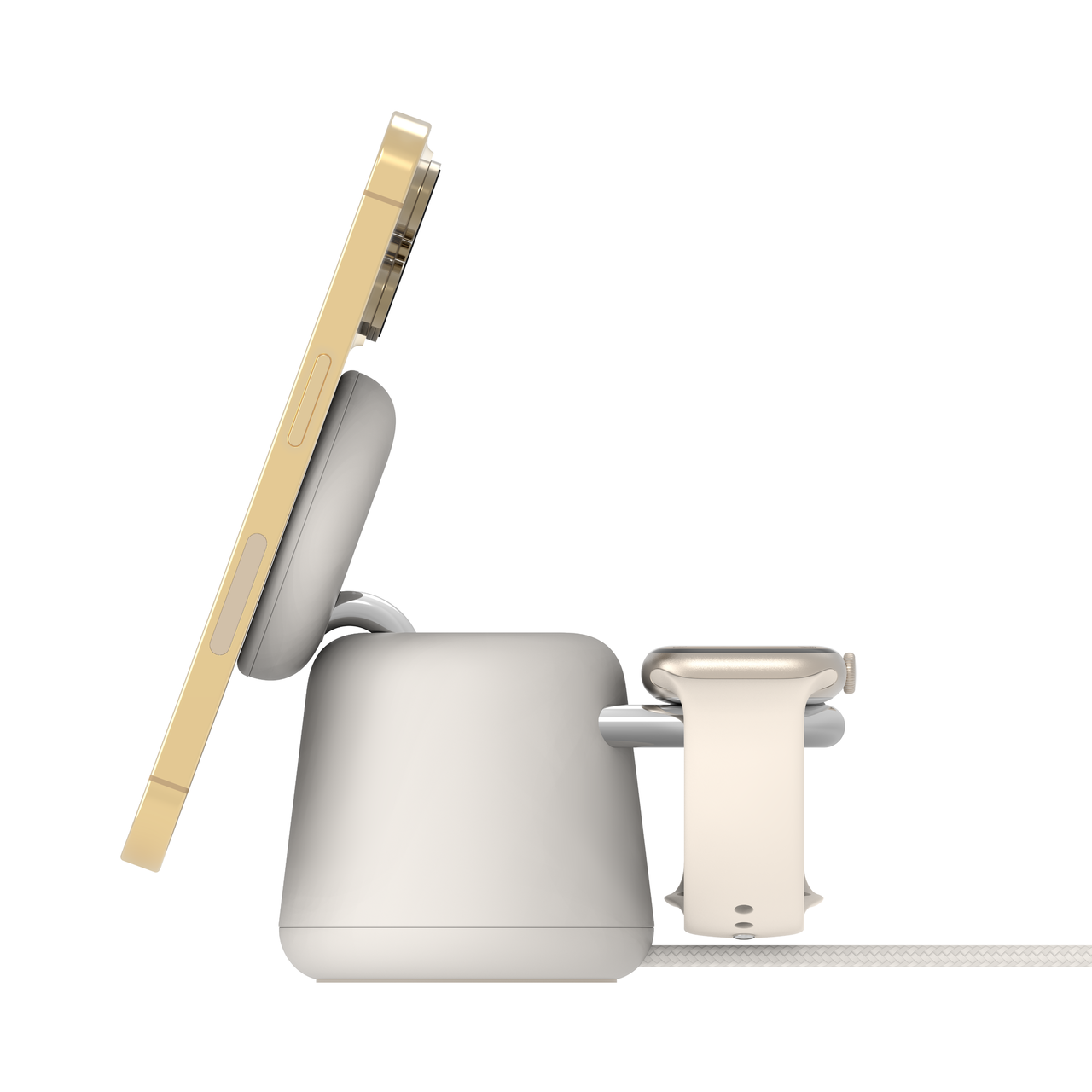 2in1 Wireless Charging Dock with MagSafe 15W