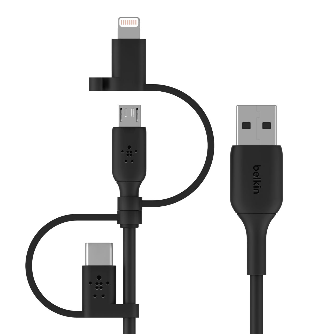 Universal Cable (USB-C, Lightning, | Belkin